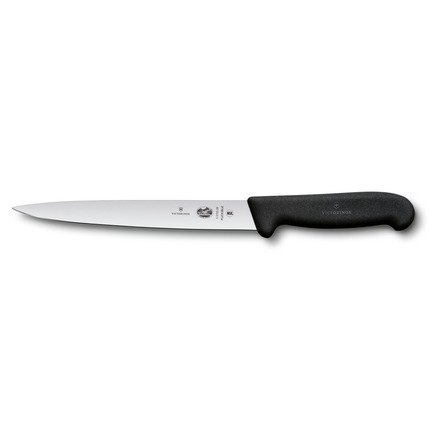 Нож филейный Fibrox, 20 см, черный 5.3703.20 Victorinox