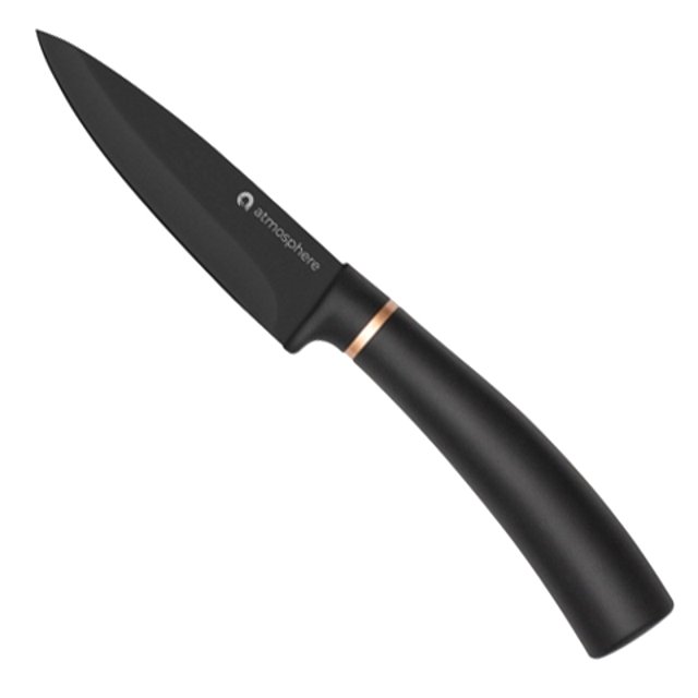 нож ATMOSPHERE Black Swan 9см овощной нерж.сталь, термопласт.резина