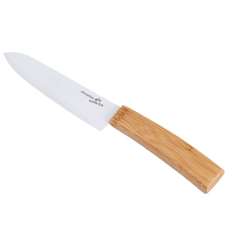 Нож кухонный Natura, 15 см, керамика/бамбук