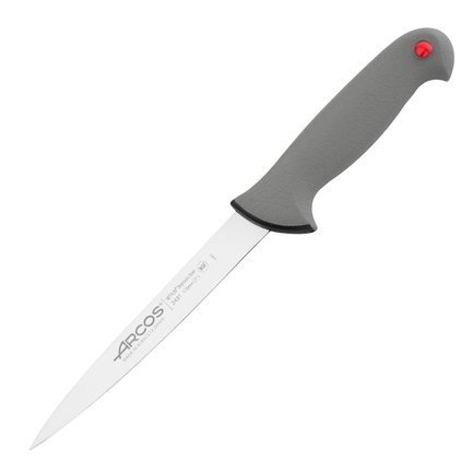 Нож разделочный Colour-prof, 17 см, серый 2431 Arcos