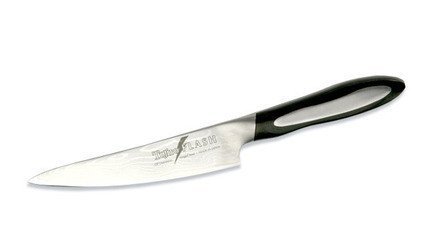 Нож универсальный Flash, 10 см, сталь VG10, 37 слоев FF-PA100 Tojiro