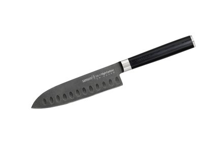 Нож Сантоку Mo-V Stonewash, 13.8 см SM-0093B/K Samura