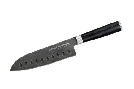 Нож Сантоку Mo-V Stonewash, 18 см SM-0094B/K Samura