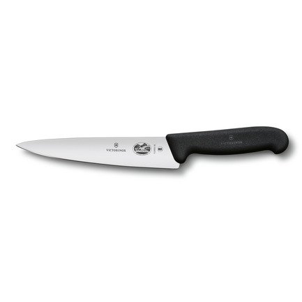 Нож разделочный Fibrox, 19 см, черный 5.2003.19 Victorinox