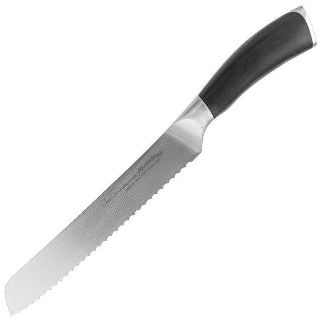 нож ATTRIBUTE Chef`s Select 20см для хлеба нерж.сталь, пластик