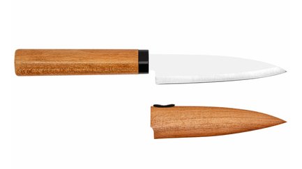 Нож для чистки овощей и фруктов, 12 см, с защитным чехлом KAI-DG-3002 Kai