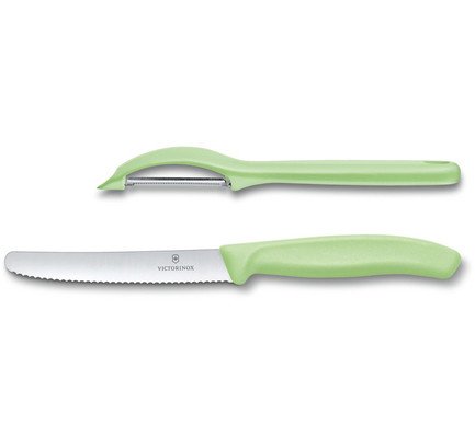 Набор ножей Swiss Classic Trend Colors, 2 пр., салатовый 6.7116.21L42 Victorinox