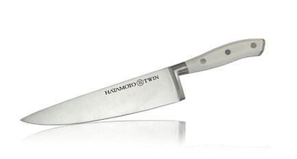 Нож Шеф Twin, 20 см, белый TW-002 Hatamoto
