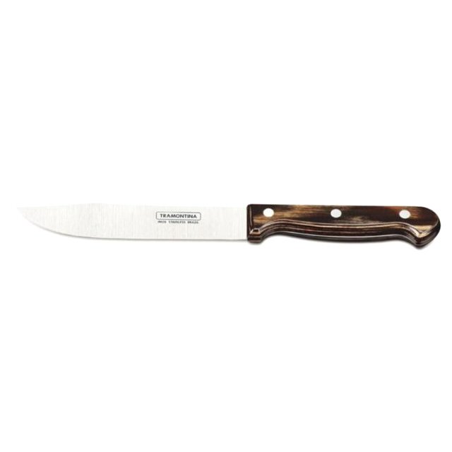нож TRAMONTINA Polywood 15см кухонный нерж.сталь, дерево