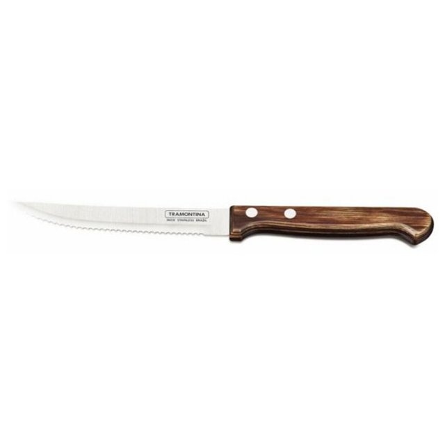 нож TRAMONTINA Polywood 12,5см для стейка нерж.сталь, дерево