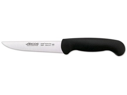 Нож для чистки 2900, 10 см, черный 290125 Arcos