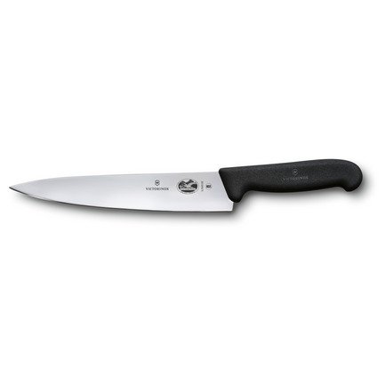 Нож разделочный Fibrox, 22 см, черный 5.2003.22 Victorinox