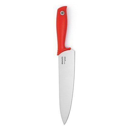 Нож поварской, 32.5х4.8х2 см, красный 108082 Brabantia